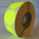 Prijssticker Ø35mm fluor geel 1000/rol Td27501635